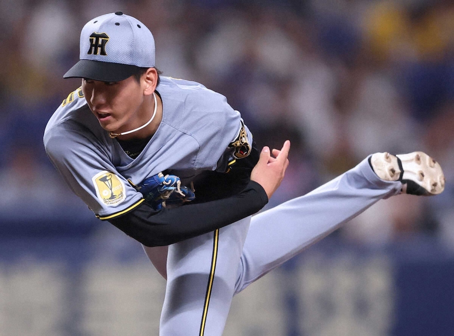 阪神・今朝丸裕喜 ホロ苦プロ初先発初黒星「まだまだ力不足」 藤川監督はさらなるスケールアップを要求