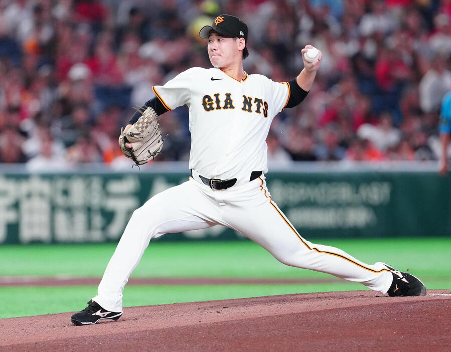 【巨人】井上温大がキャリアハイ更新９勝目！運命の？縁のある笹原操希が援護して今季最多貯金９