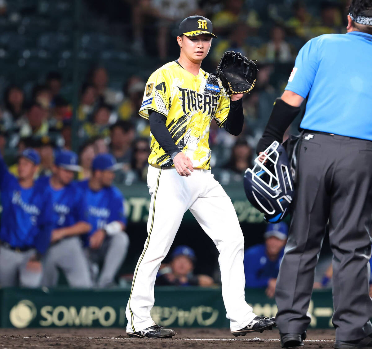 【阪神】津田淳哉もＤｅＮＡ打線に捕まる…小刻みに得点を許し、７点差に引き離される