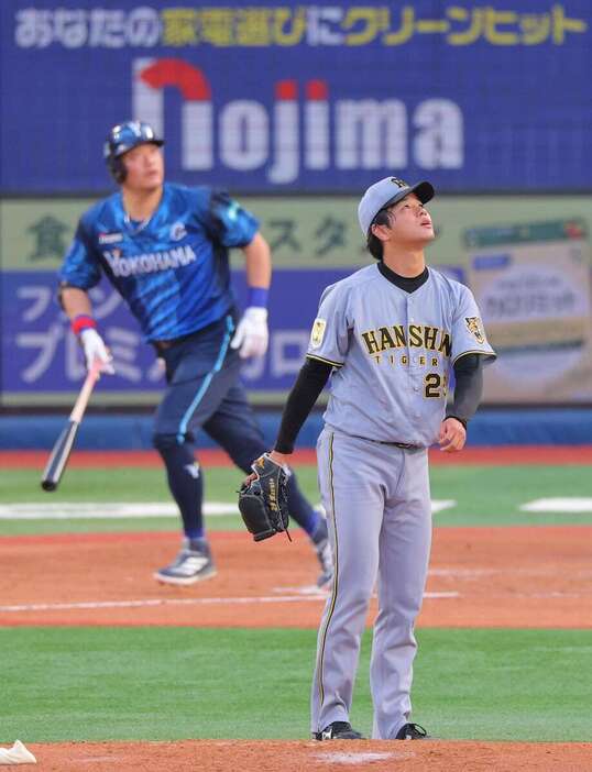 阪神・高橋遥人「力不足を痛感」今季最短4回KO…ワースト6失点