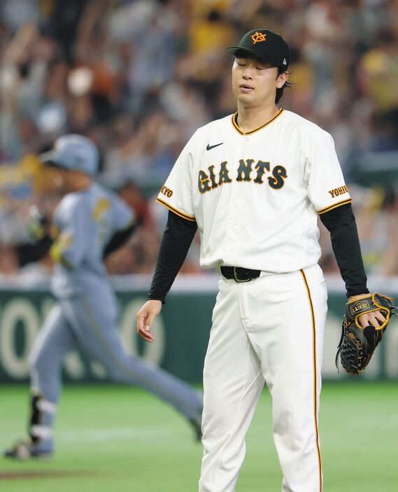 巨人、エース格・山崎伊織が誤算…6回途中119球で降板、今季ワースト6失点で初黒星 阪神との首位攻防で先手取れず