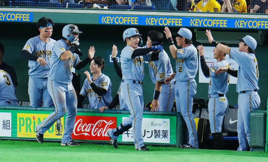 阪神 坂本誠志郎V弾、下村海翔プロ初勝利！同一カード3連勝でG圧倒 最短15日マジック点灯