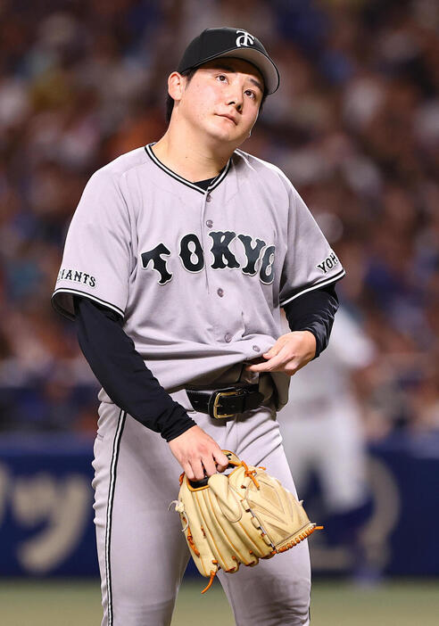 【巨人】３回８失点で９敗目の竹丸和幸「そんなに悪い感じはなかった」課題に「いろいろかな」