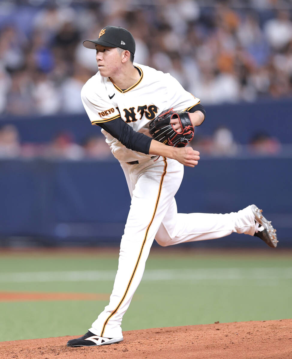 【巨人】戸郷翔征は５回５安打３失点で勝敗つかず 左太もも裏の肉離れからの復帰戦 最速は自己タイの１５４キロ
