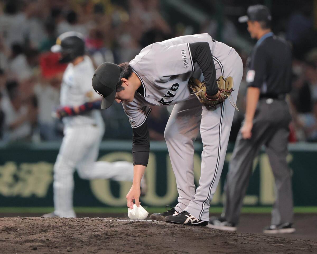 【巨人】２番手・西舘勇陽が６回に大山悠輔に同点弾を浴びる わずか５球で試合は振り出しに